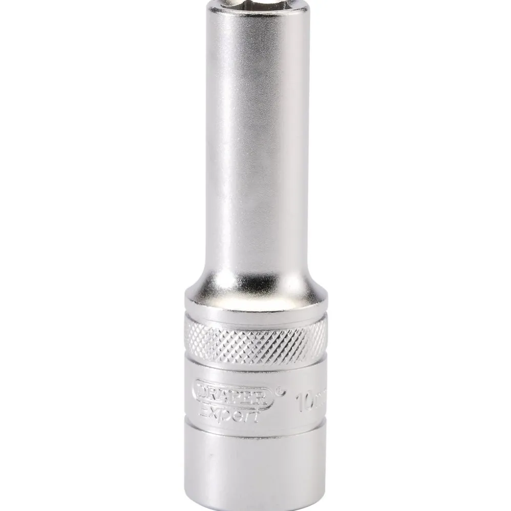Draper Expert 6 Point Metric Deep Socket, 1/2" Sq. Dr., 10mm