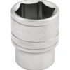 Draper Expert 6 Point Metric Socket, 3/8" Sq. Dr., 18mm