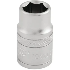 Draper Expert 6 Point Metric Socket, 3/8" Sq. Dr., 10mm