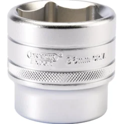 Draper Expert 6 Point Metric Socket, 1/2" Sq. Dr., 36mm