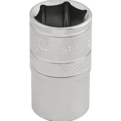 Draper Expert 6 Point Metric Socket, 1/2" Sq. Dr., 16mm