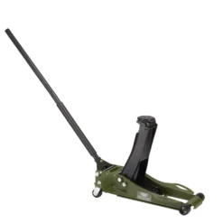 Draper Expert Professional Low Profile Fast Lift Garage Trolley Jack, 3 Tonne, Green