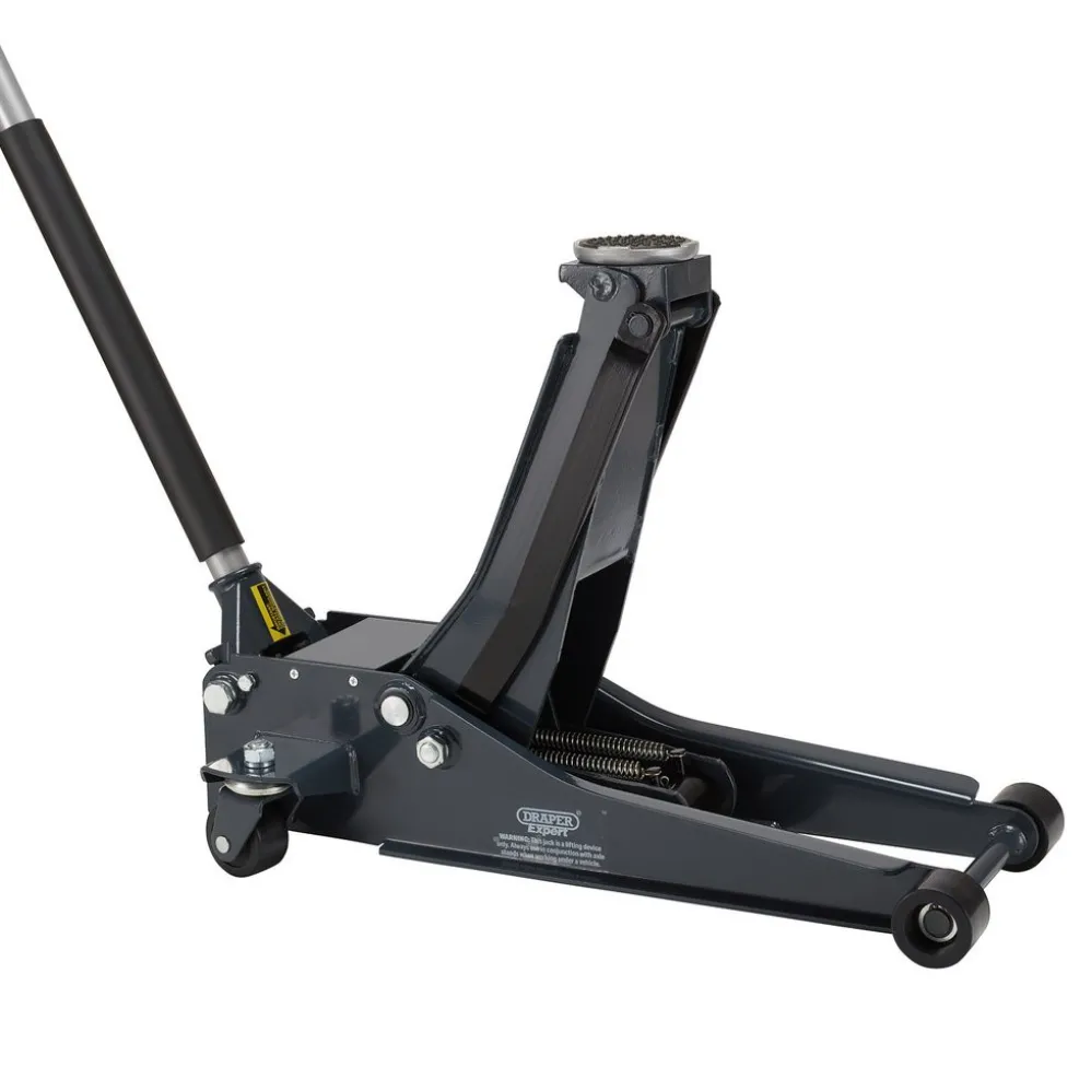 Draper Expert Professional Low Profile Garage Trolley Jack, 3 Tonne
