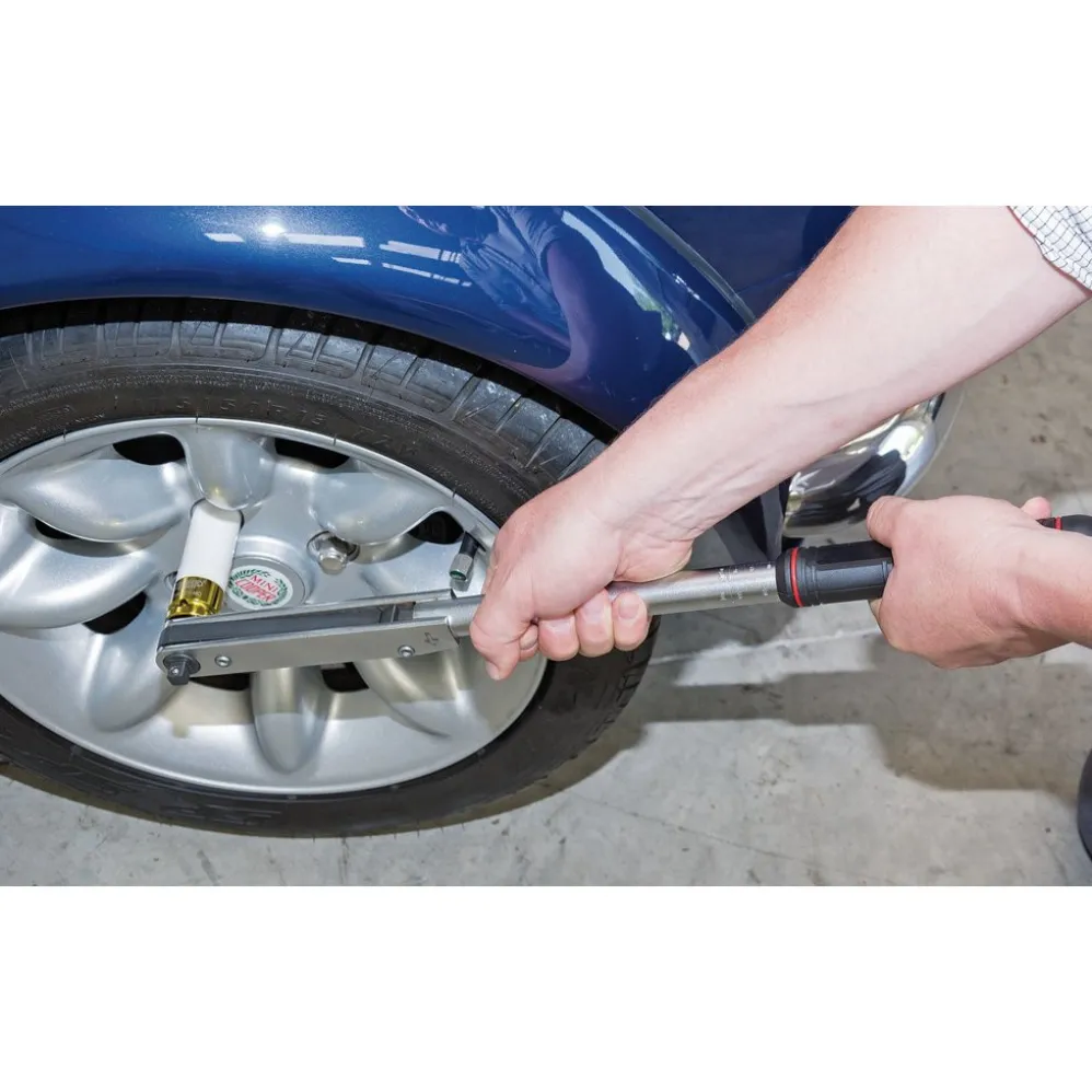 Draper Expert Push Through Torque Wrench, 1/2" Sq. Dr., 50 - 225Nm