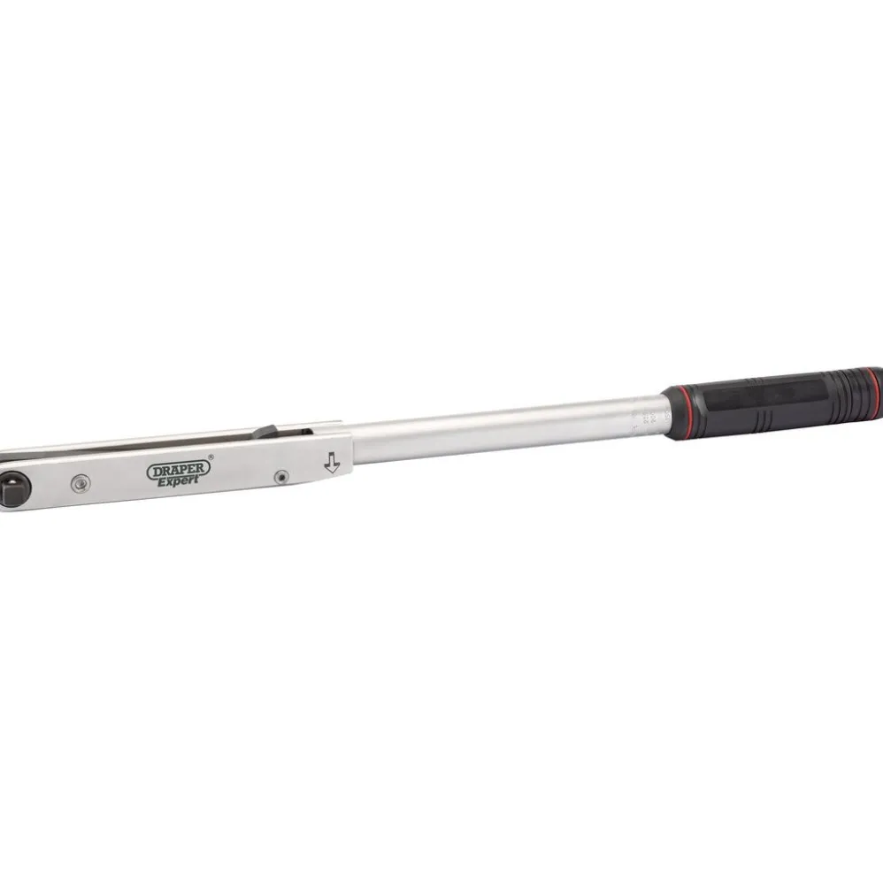 Draper Expert Push Through Torque Wrench, 1/2" Sq. Dr., 50 - 225Nm