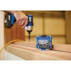 Draper Expert PZ-Type Impact Screwdriver Bits, No.2 x 25mm, 1/4