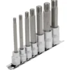Draper Expert Ribe® Socket Bit Set, 3/8" & 1/2" Sq. Dr. (7 Piece)