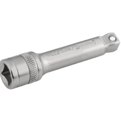 Draper Expert Satin Chrome Wobble Extension Bar, 3/8" Sq. Dr., 75mm