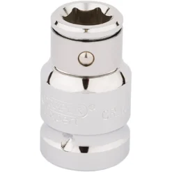 Draper Expert Screwdriver Bit Holding Socket, 1/2" Sq. Dr. x 10mm Hexagon