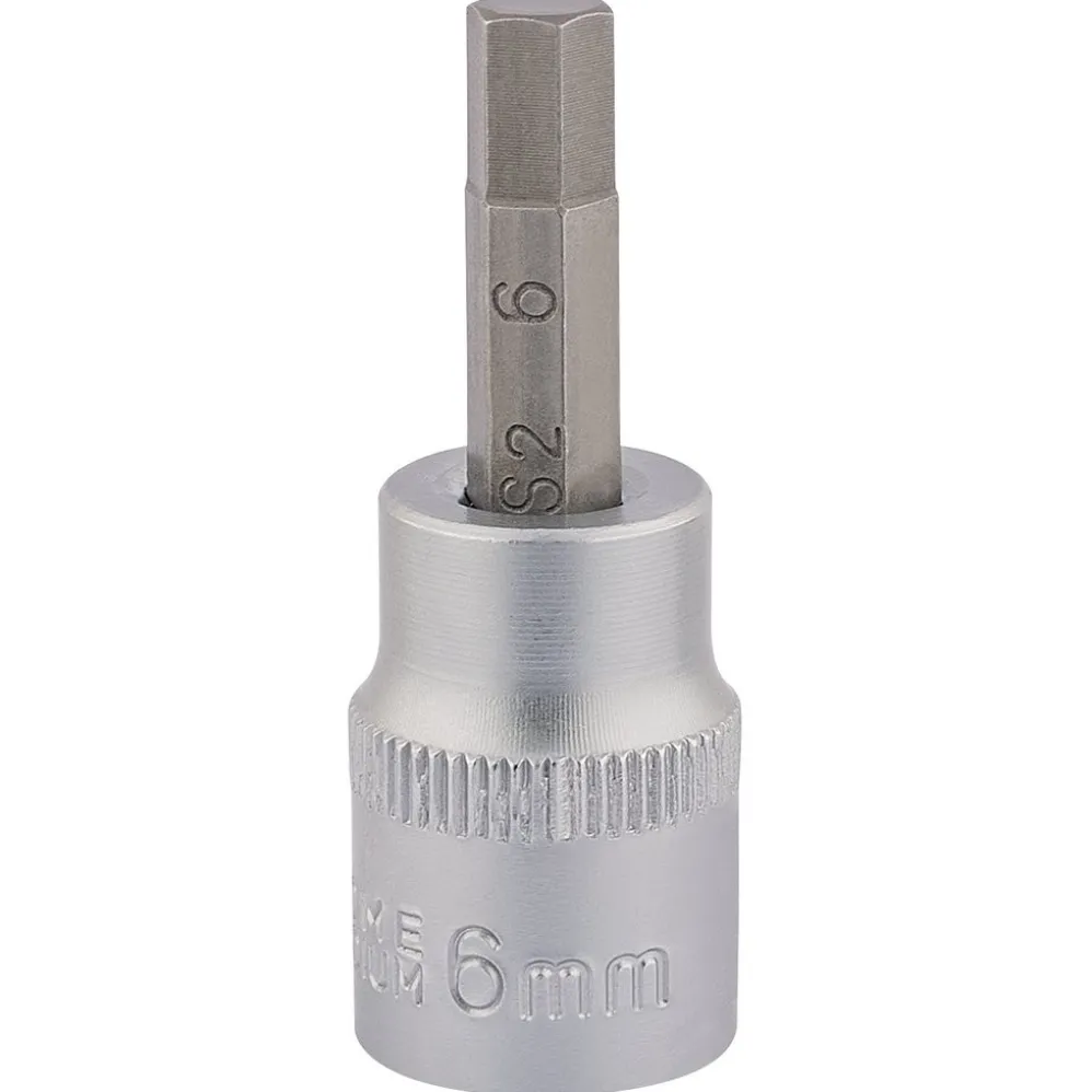 Draper Expert Socket with Hexagonal Bit, 3/8" Sq. Dr., 6mm