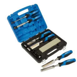 Draper Expert Soft Grip Wood Chisel Kit, 140mm (8 Piece)
