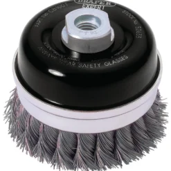 Draper Expert Steel Twist Knot Wire Cup Brush, 100mm, M14