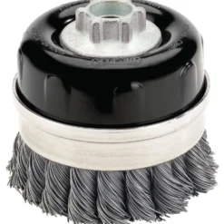 Draper Expert Steel Twist Knot Wire Cup Brush, 80mm, M14