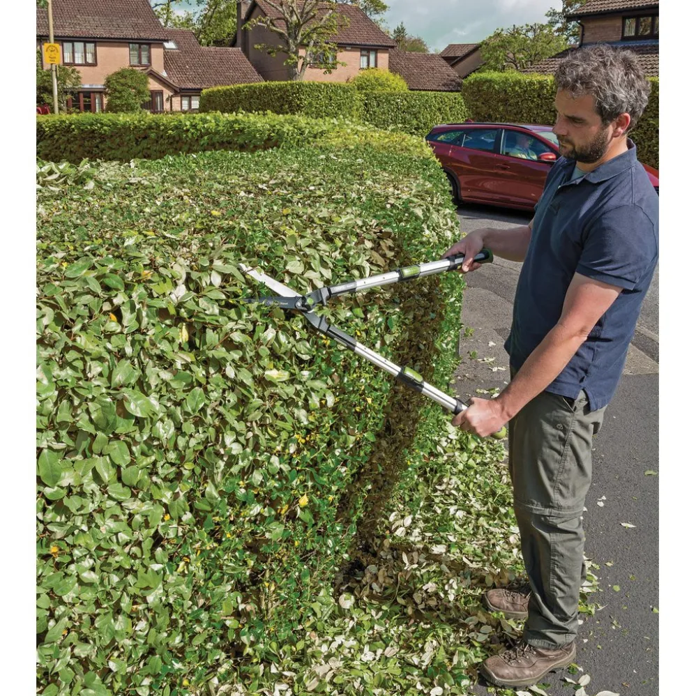 Draper Expert Telescopic Soft Grip Straight Edge Garden Shears, 200mm