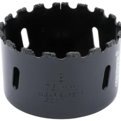 Draper Expert Tungsten Carbide Grit Hole Saw, 76mm
