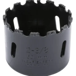 Draper Expert Tungsten Carbide Grit Hole Saw, 60mm