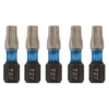 Draper Expert TX-STAR® Impact Screwdriver Bits, T27 x 25mm, 1/4" Hex (Pack of 5)