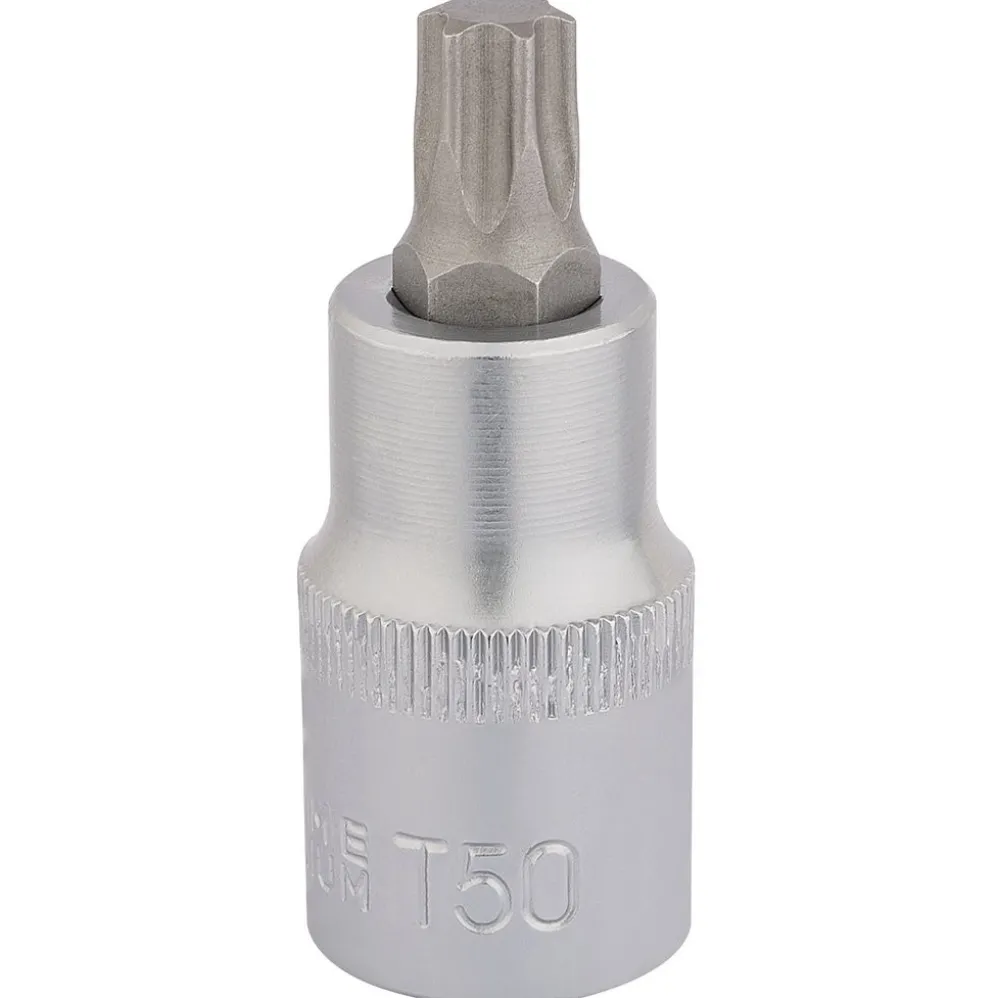 Draper Expert TX-STAR® Socket Bit, 1/2" Sq. Dr., T50 x 55mm