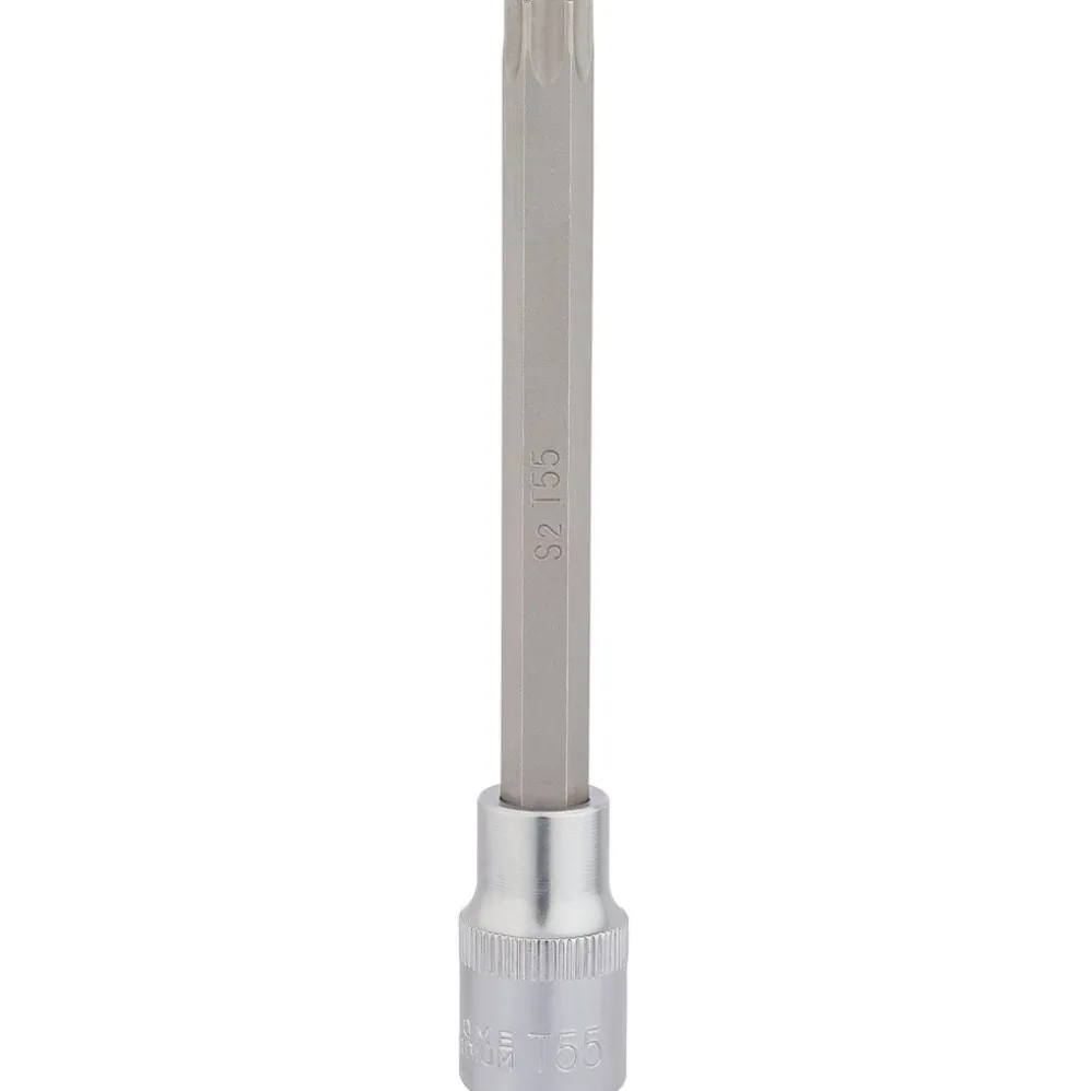 Draper Expert TX-STAR® Socket Bit, 1/2" Sq. Dr., T55 x 140mm