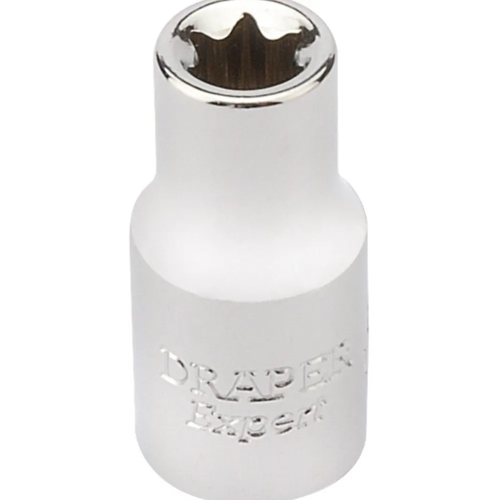 Draper Expert TX-STAR® Socket, 1/4" Sq. Dr., E7