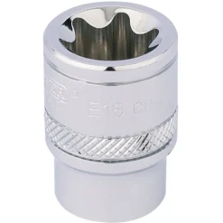 Draper Expert TX-STAR® Socket, 3/8" Sq. Dr., E16