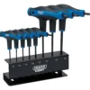 Draper Expert TX-STAR® Soft Grip Metric T-Handle Key Set (8 Piece)