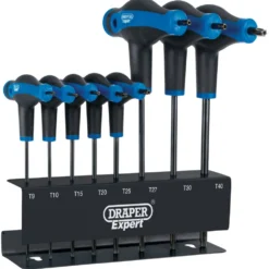 Draper Expert TX-STAR® Soft Grip Metric T-Handle Key Set (8 Piece)