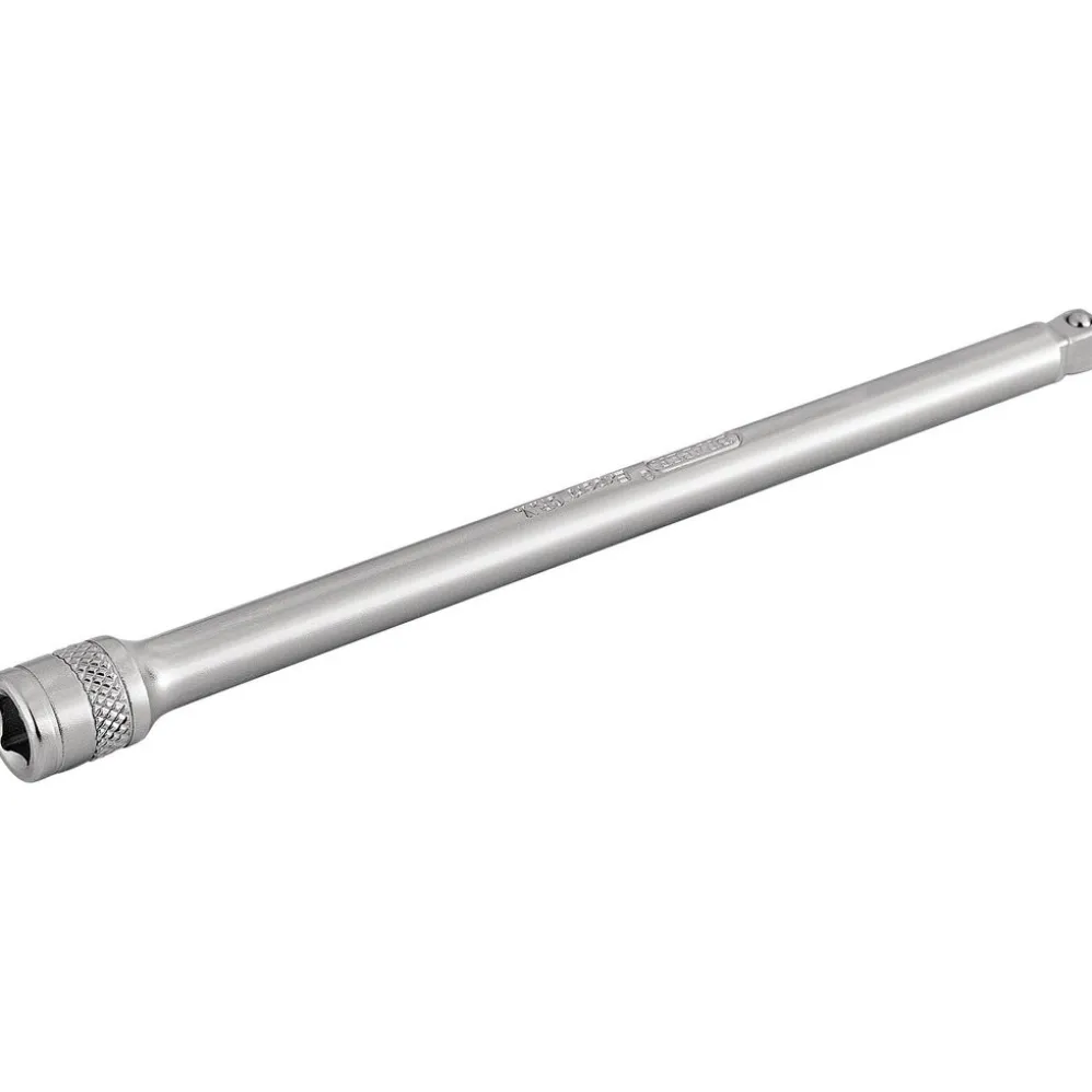 Draper Expert Wobble Extension Bar, 1/4" Sq. Dr., 150mm, Polished Chrome