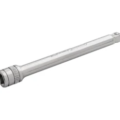 Draper Expert Wobble Extension Bar, 1/4" Sq. Dr., 100mm, Polished Chrome