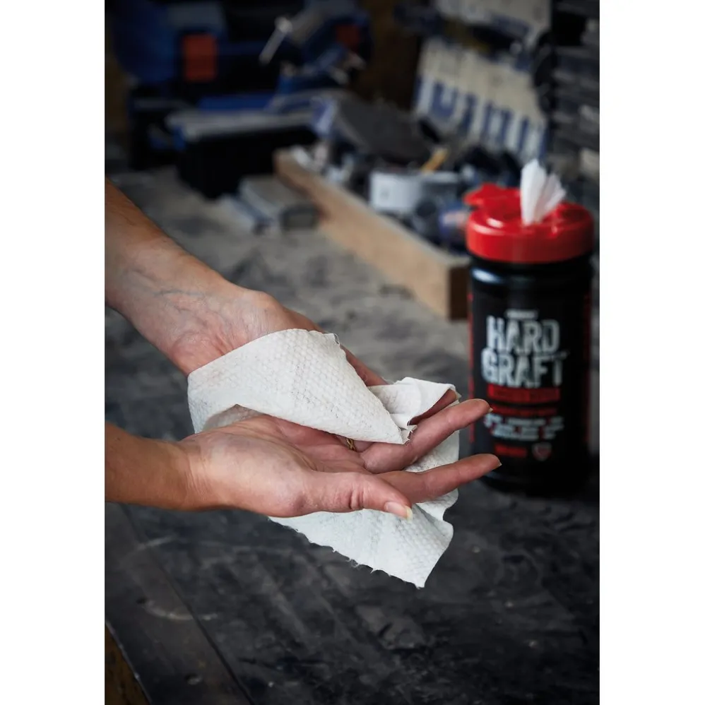 Draper Hard Graft Multipurpose Smooth Wipes (Tub of 80)