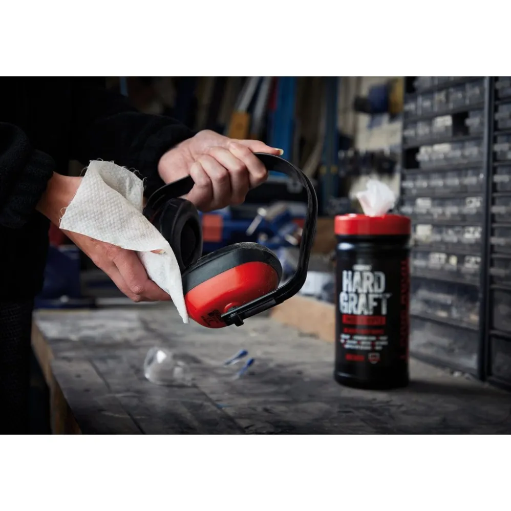 Draper Hard Graft Multipurpose Smooth Wipes (Tub of 80)
