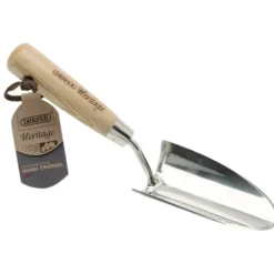 Draper Heritage Stainless Steel Hand Trowel with Ash Handle