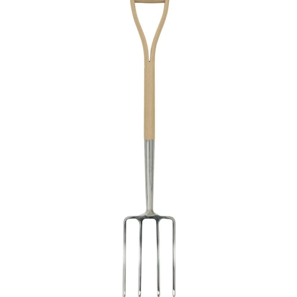 Draper Heritage Stainless Steel Digging Fork with Ash Handle