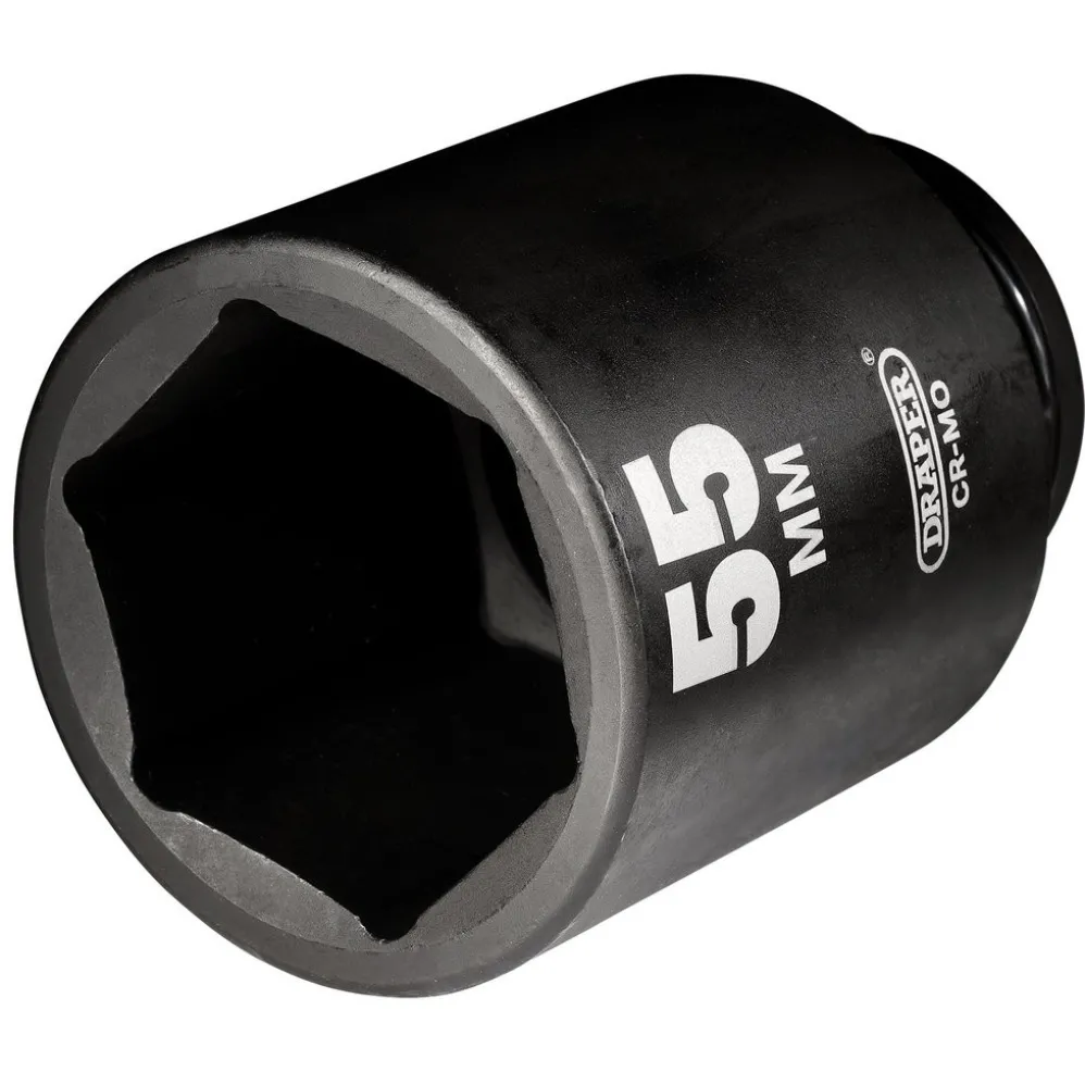 Draper Hi-TORQ® Deep Impact Socket, 3/4" Sq. Dr., 55mm