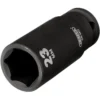 Draper Hi-TORQ® Deep Impact Socket, 1/2" Sq. Dr., 23mm