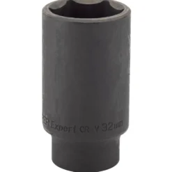 Draper HI-TORQ® Deep Impact Socket, 1/2" Sq. Dr., 32mm