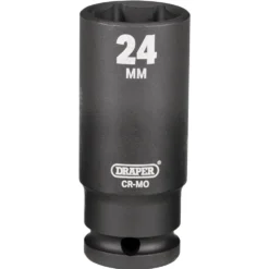 Draper HI-TORQ® Deep Impact Socket, 1/2