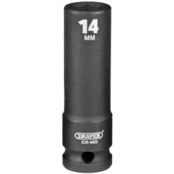 Draper HI-TORQ® Deep Impact Socket, 1/2" Sq. Dr., 14mm