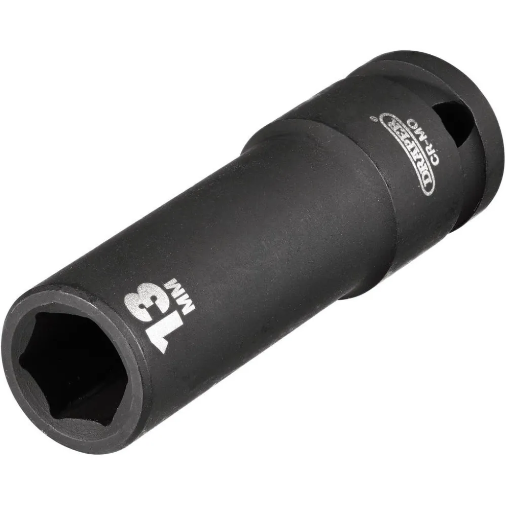 Draper HI-TORQ® Deep Impact Socket, 1/2" Sq. Dr., 13mm
