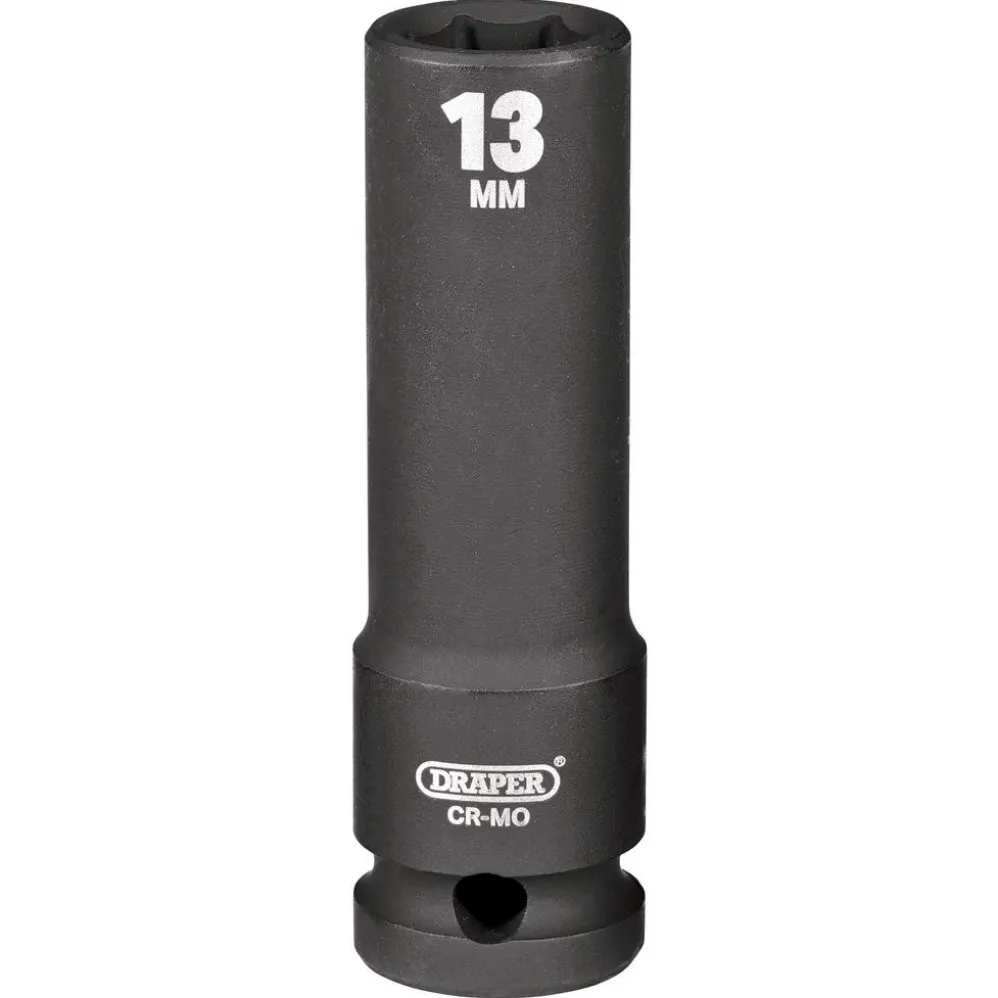 Draper HI-TORQ® Deep Impact Socket, 1/2" Sq. Dr., 13mm