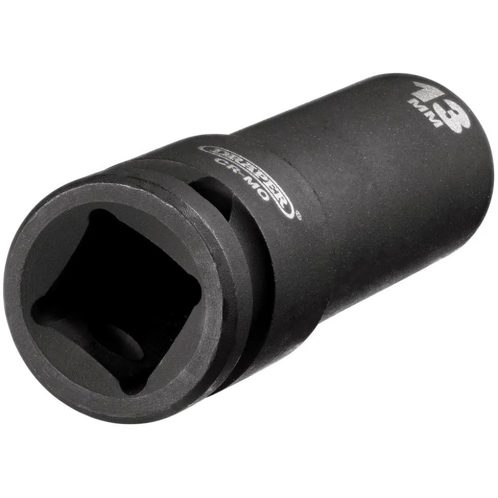Draper HI-TORQ® Deep Impact Socket, 1/2" Sq. Dr., 13mm