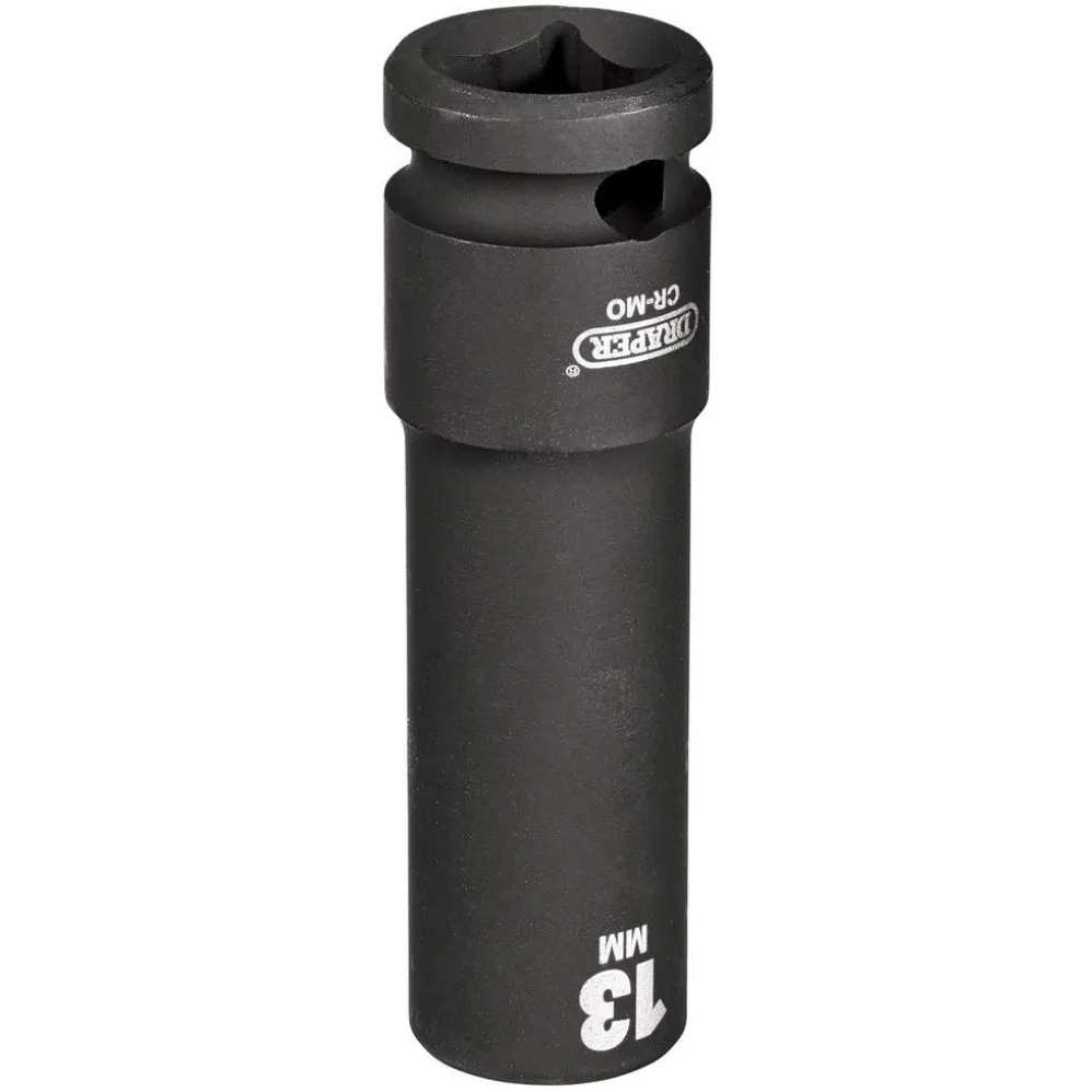 Draper HI-TORQ® Deep Impact Socket, 1/2" Sq. Dr., 13mm