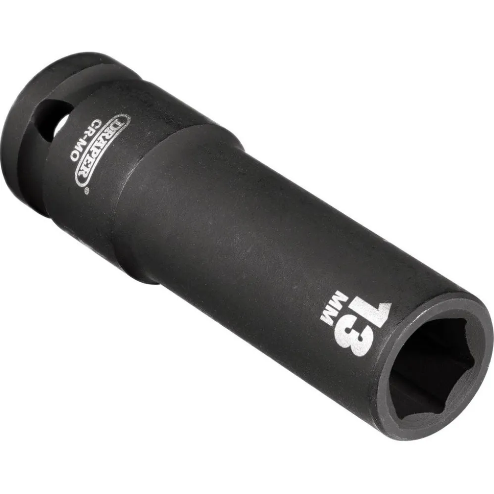 Draper HI-TORQ® Deep Impact Socket, 1/2" Sq. Dr., 13mm