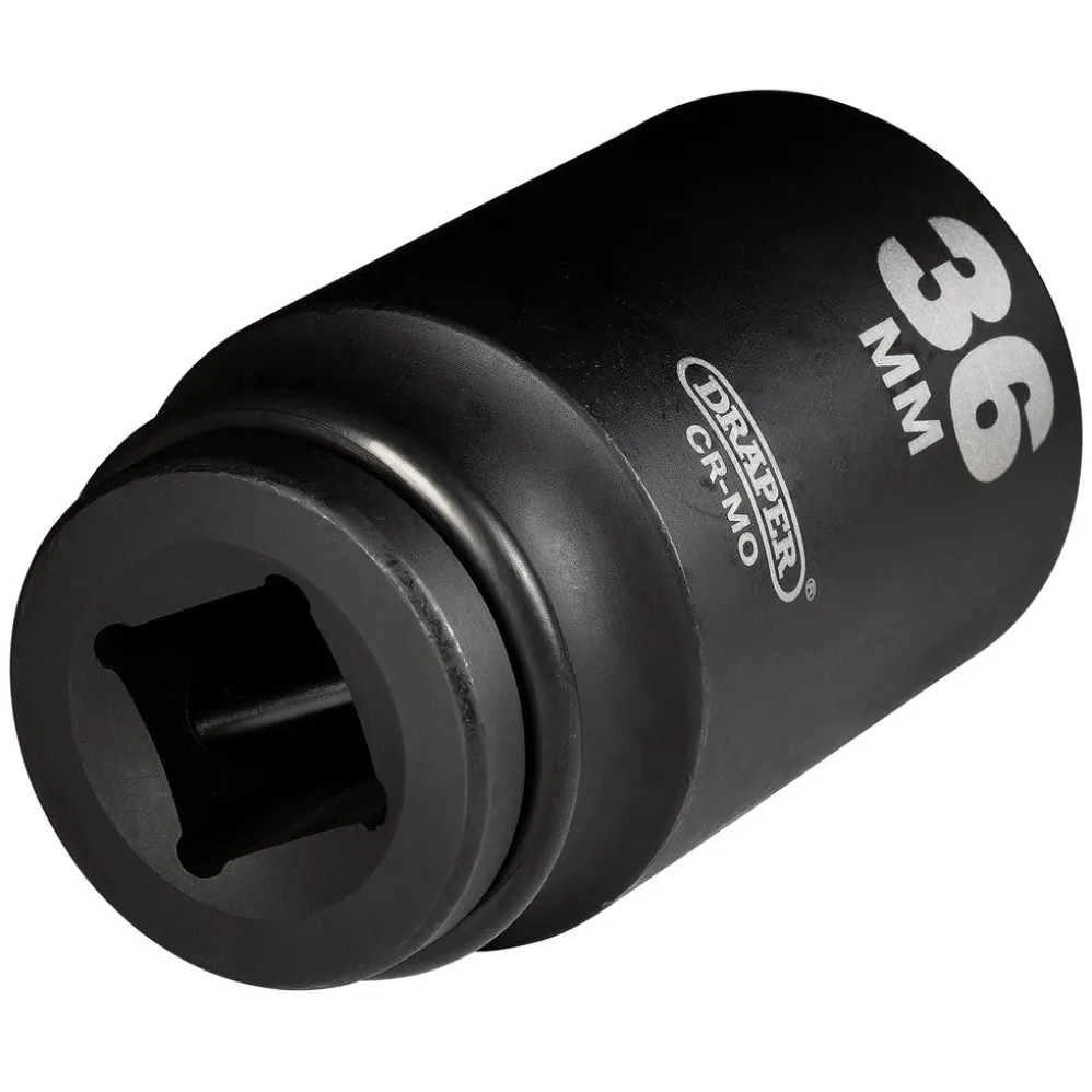 Draper Hi-TORQ® Deep Impact Socket, 3/4" Sq. Dr., 36mm