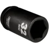 Draper Hi-TORQ® Deep Impact Socket, 3/4" Sq. Dr., 32mm