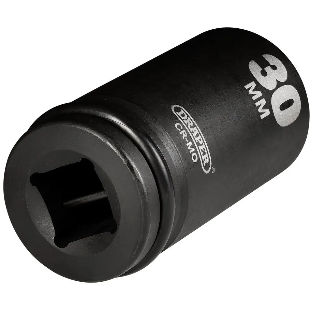 Draper Hi-TORQ® Deep Impact Socket, 3/4" Sq. Dr., 30mm