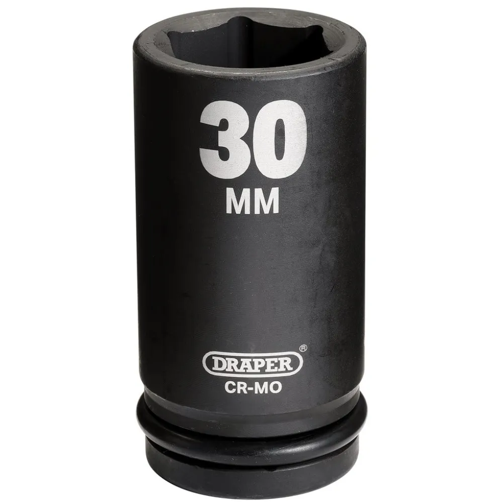 Draper Hi-TORQ® Deep Impact Socket, 3/4" Sq. Dr., 30mm