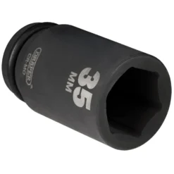 Draper Hi-TORQ® Deep Impact Socket, 3/4" Sq. Dr., 35mm