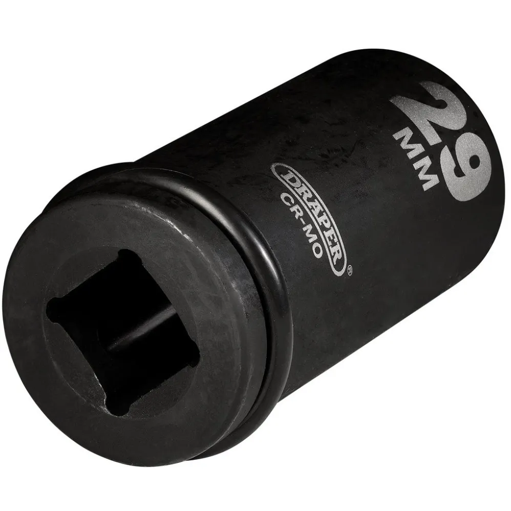 Draper Hi-TORQ® Deep Impact Socket, 3/4" Sq. Dr., 29mm