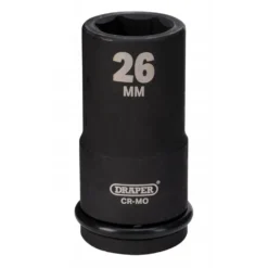 Draper Hi-TORQ® Deep Impact Socket, 3/4" Sq. Dr., 26mm